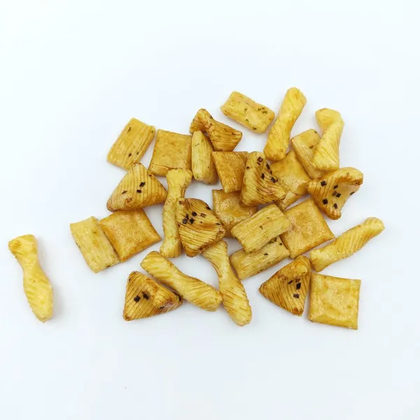 Assorted Japanese Style Rice Crackers With 4 Distinct Shapes Oven Baked Savory Snacks for Wholesale photo-4