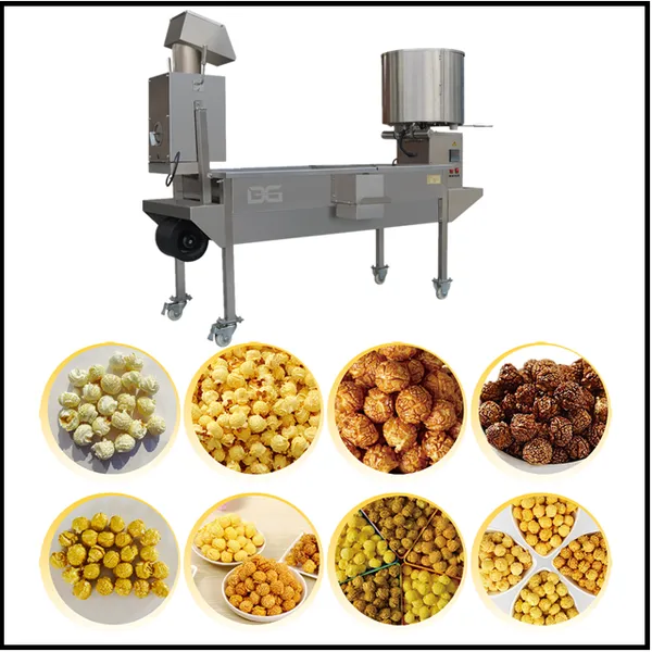 American Continuous Batch Commercial Industrial Hot Air Popper New Popcorn Making Machine Manufacturer Factory Supplier Jinan photo-3