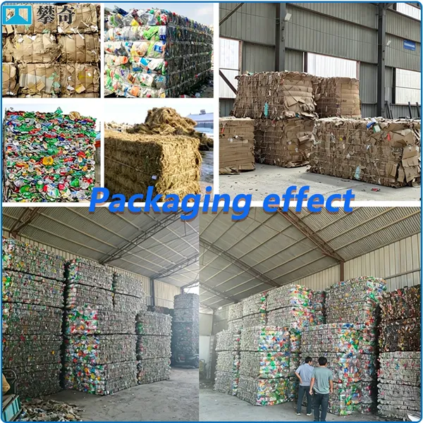 100Ton Horizontal Hydraulic Textile Baler Waste Cloth Used Clothes Sponge Fiber Compressing Packing Machine photo-4