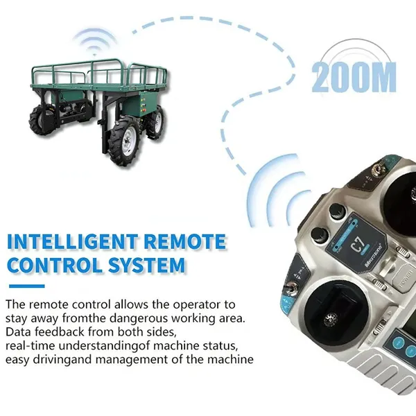 Zero-Risk Remote Hauling: Watch the Remote Control Transport Platform Tackle Mountainous Terrain photo-3