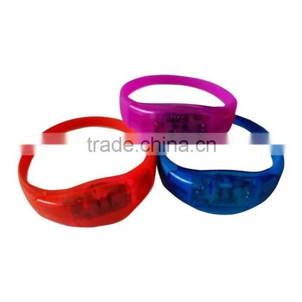 Cool Mens Sound Activated Flash Light Wristband photo-3
