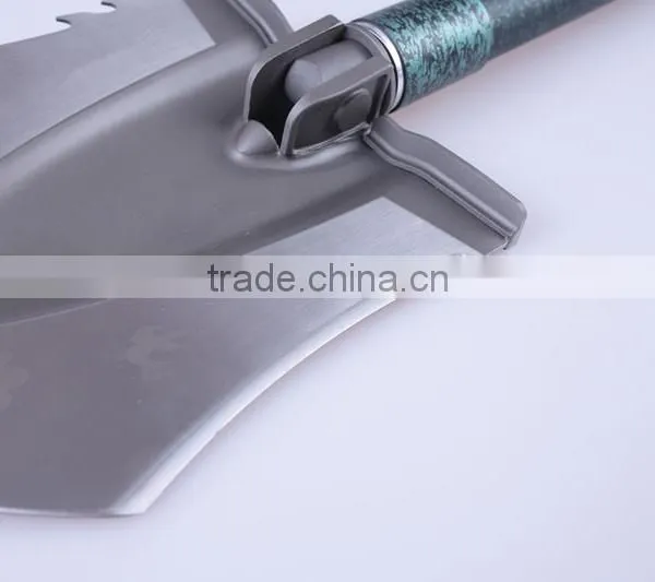 Composite Carbon Fiber Handle Multi-functional Snow Shovel for Hunting Mountaineering Use photo-4