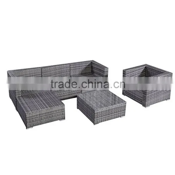 Garden Classic New Model Living Room Sofa Furniture Sets New Design Wicker Outdoor Rattan Sofa photo-3