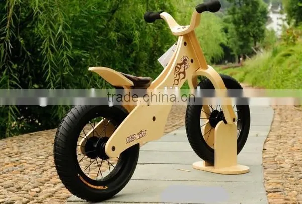 2015 Children Wooden Balance Bike ,children Bicycle Wooden Toy