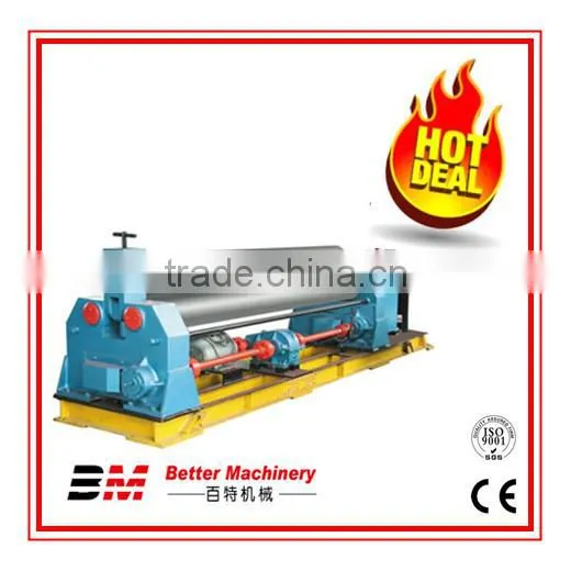 W11 Mechanical 3 Roller Symmetrical Plate Rolling Machine photo-3