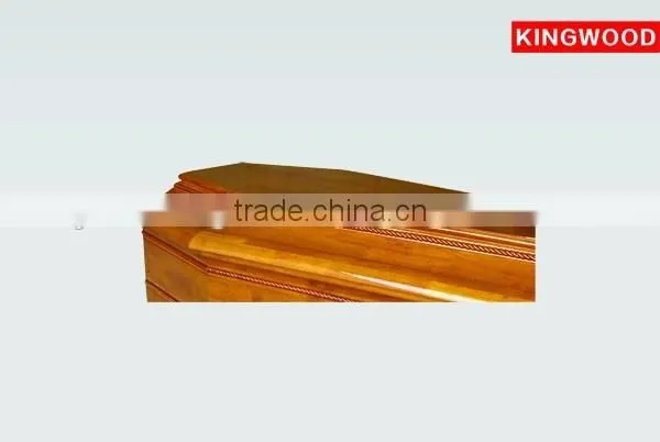 ITALIAN Cheapest Coffin Yuanfeng Wood Ataudes photo-2