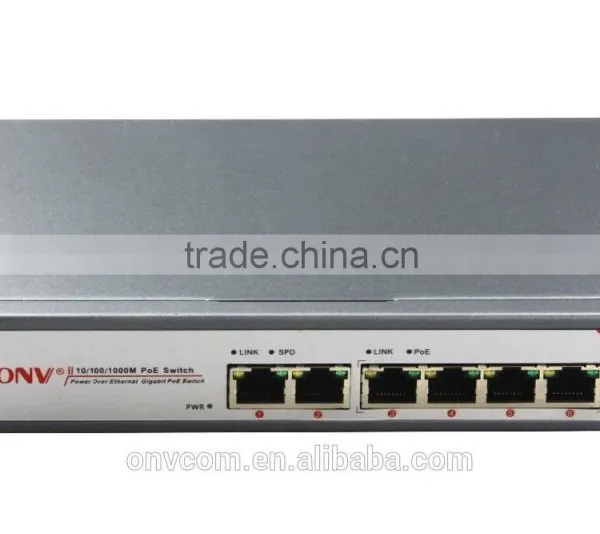 Good Quality Fast Ethernet 4 Port Gigabit Oem Ehternet Switch Poe Switch 48V 802.3af photo-5
