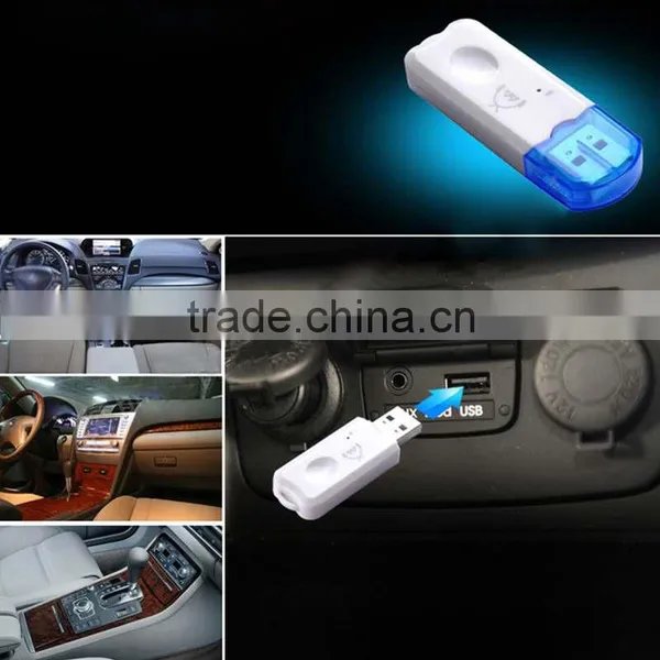 Aux Usb Handfree Bluetooth Wireless Bluetooth Car Kit