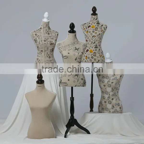 Dress Form Mannequin Fabric Mannequins Half Body Torso