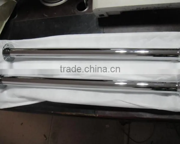 Bathroom freestanding pipe for shower tap brass shroud