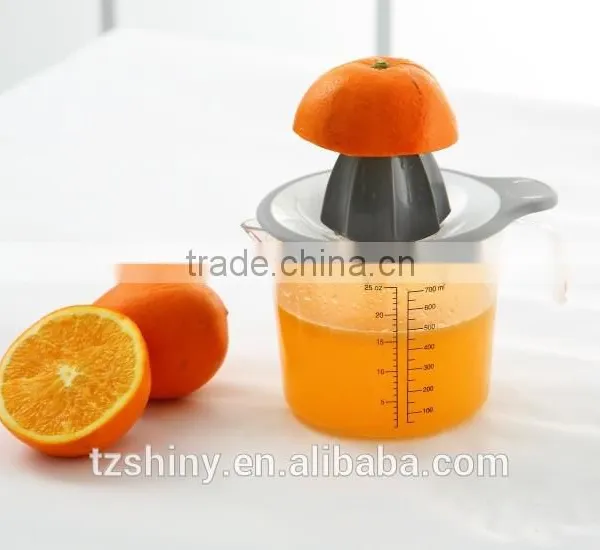 2016 New Design Hand Juicer Plastic Fruit Squeezer Orange Juicer Juice Squeezer With Measuring Storage Cup photo-2
