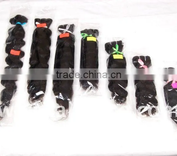 Natural Hair Line Shedding free Hair Mixed Durable Healthy Color Weaving Natural Wave No Damage