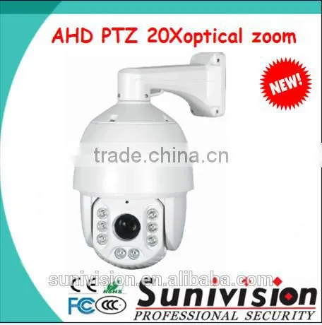 7 Inch Infrared IR Distance up to 150M Cmos 1.3MP 20Xoptical Zoom Mini Smart Ahd Ptz