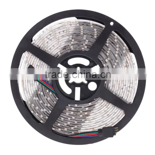 10M 2*5M 3528 SMD RGB 600LEDs LED Strip Light Lamp 44Key + IR Remote Controller DC12V + Power Adapter AC100-240V photo-4
