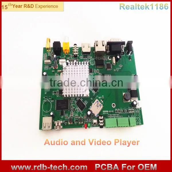 Chinese Xvideo Audio and Video Player PCBA for OEM PCB-06