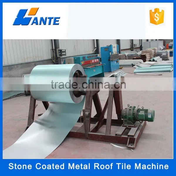 Trade Assurance Waviness Stone Coated Tile Machine Sale,waterproof Corrugated Roof Tile Machine photo-4