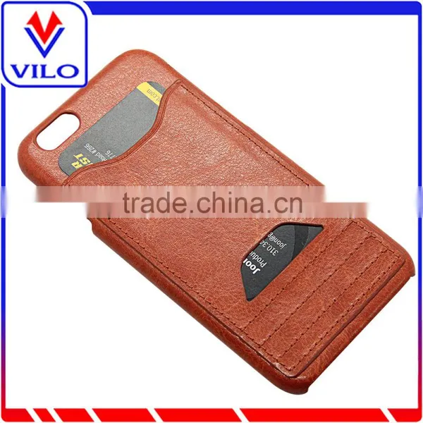 Ultra Slim PU Leather Back Cover Case With Card Slot For Iphone 6 photo-5