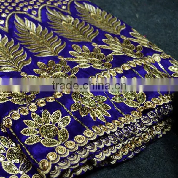 Indian George Fabric Wholesale African Styles George Lace Fabrics for Lady Dress photo-2