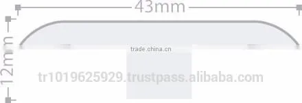 Pvc Mdf T Profile, Home Decoration, T Moulding, Flooring photo-3