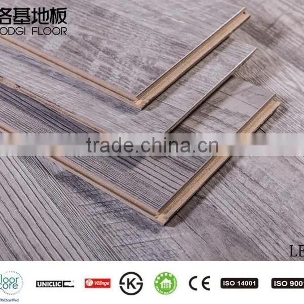 New Collection High Quality Two Strip Laminate Flooring photo-3