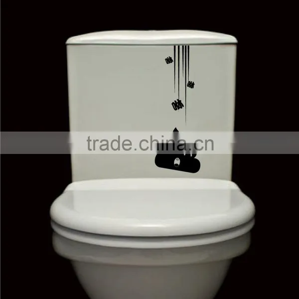 Custom Decoration Toilet Seat Paper Sticker photo-3