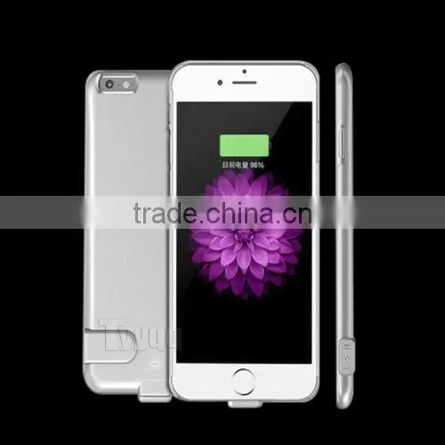 Top Ultra Thin Power Bank Battery Backup Case Charger Cover For IPhone 6 6S Plus photo-4