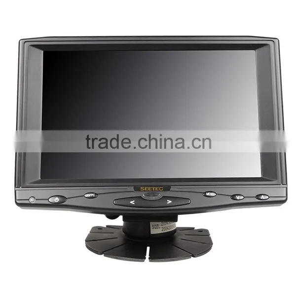 Widescreen 7 Inch Touch Panel Lcd Mini av Input Tft Screen Flexible High Brightness Industrial Monitor Car photo-3
