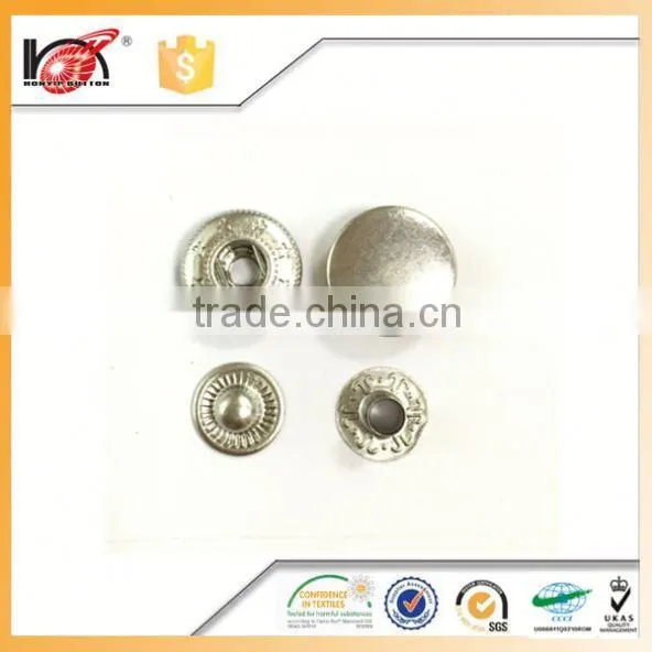 Custom Design Stainless Snap Button Nickle Free Lead Free photo-3