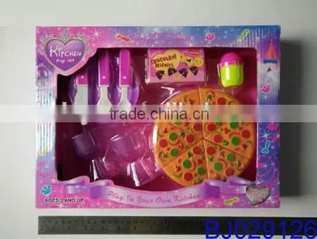 Mini Breakfast Stove Kitchen Appliance Play Food Toy Set for Kids photo-3