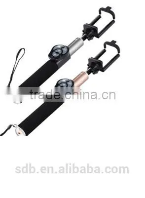 Extendable Wireless Bluetooth Monopod Selfie Stick Selfiestick Folding Aluminum and ABS Plastic Selfiestick