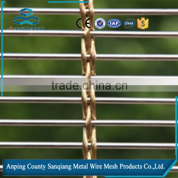 Woven Wire Drapery/Decorative Metal Woven Curtain photo-5