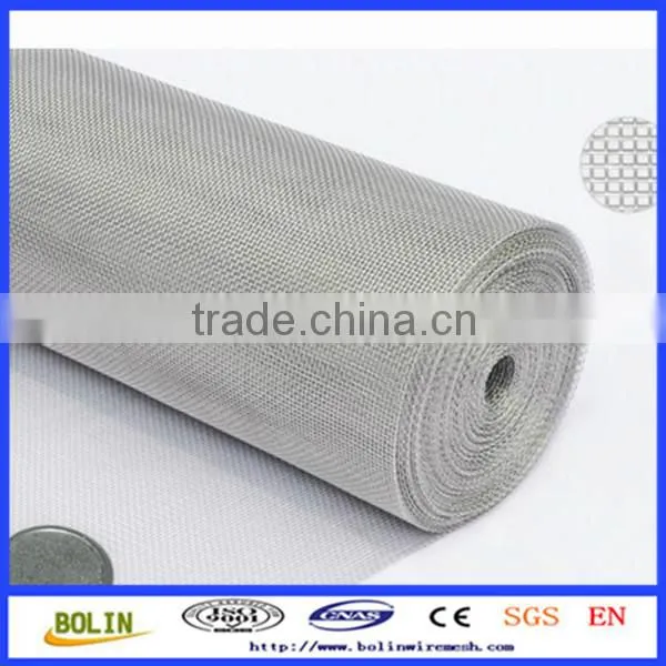 Plain Weave / Twill Weave Silver Woven Wire Mesh Filtration Screen photo-3
