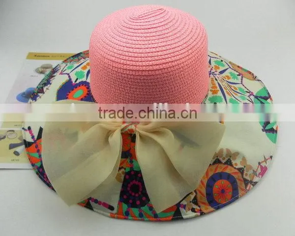 Low Price Nice Looking Fashionable Summer Visor Cap Wide Brim photo-5