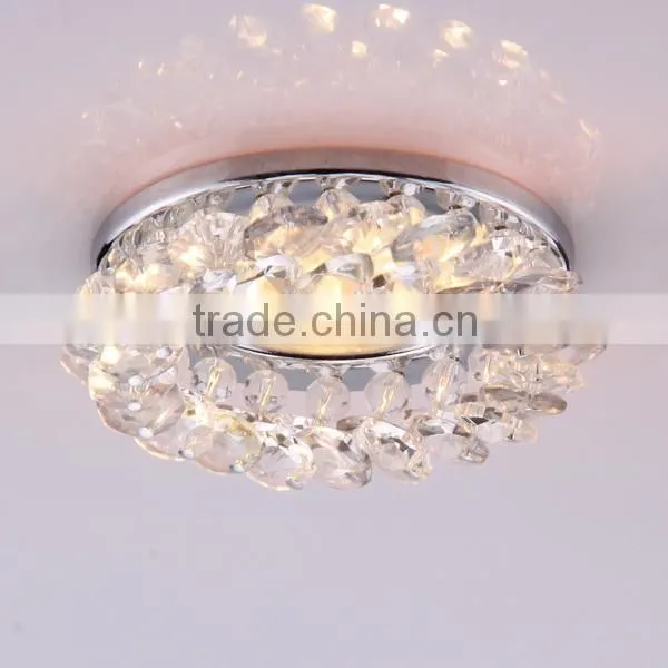 Modern MR16 Gu5.3 Gu10 AB Multi Color Crystal Beads Chrome Iron Base Led Spot Light for Indoor Ceiling Decoration Quality Choice photo-2