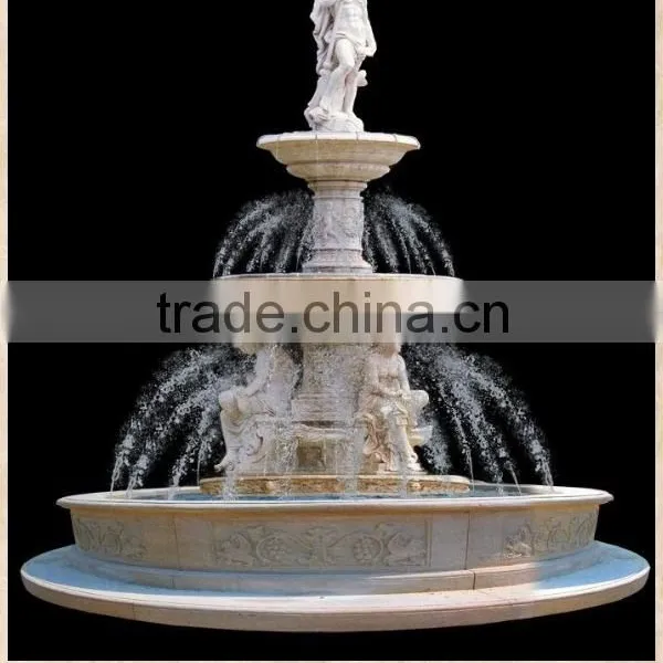 Outdoor Stone Fountains Dia 3m Layer Designs for Sale
