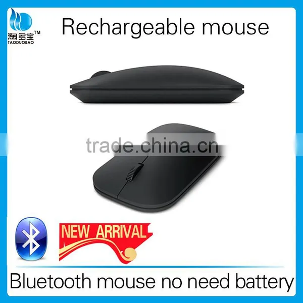 New Arrival Ultra Slim Rechargeable Bluetooth Mouse photo-2