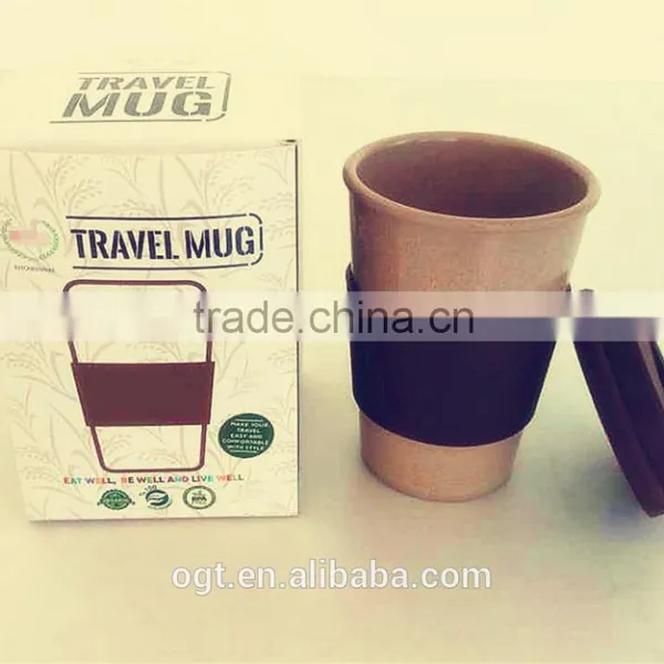 Eco-friendly Coffee Mug ,coffee Mug With Silicon Lid and Handle photo-2