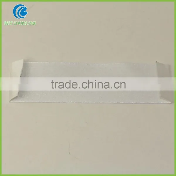 High Grade Custom Woven Labels For Clothing Center Folded Woven Tags photo-6