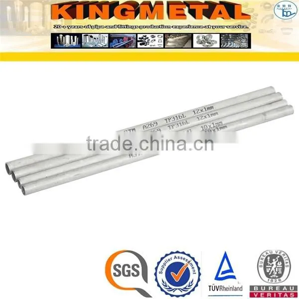ASTM A312 TP304/316L Seamless Stainless Schedule 40 Steel Pipe Price photo-6