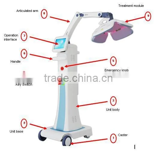 Diode Laser Professional Product 650nm Hair Growth