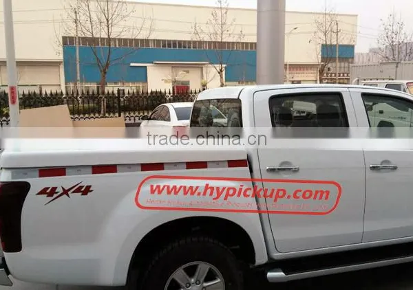 Fiberglass D-Max Double Cab Hard Tonneau Cover photo-6