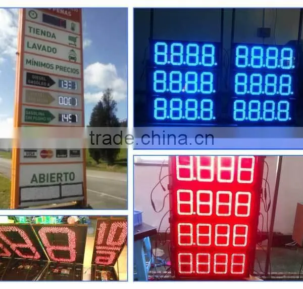 7 Segment Led Digit/ Outdoor Price Sign/Led Number Display Board photo-3