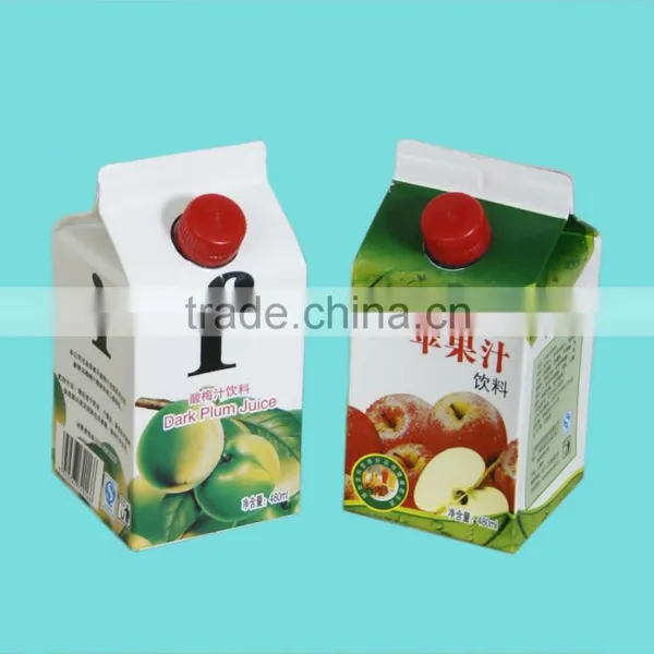 Aseptic 500ml Gable Top Carton for Juice