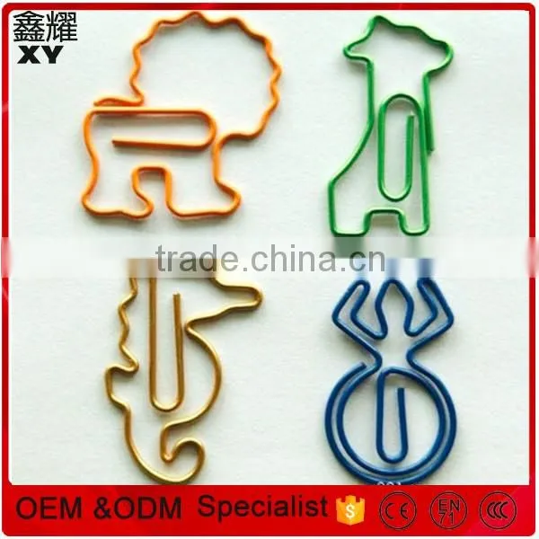 The 12 Chinese Zodiac Shapes Animals Design Metal Paper Clips photo-2