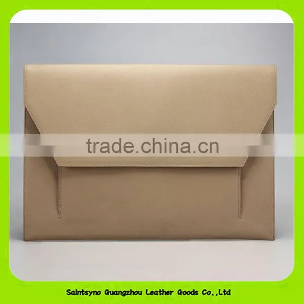 15054 Wholesale Fashion Design Tablet Leather Holder for 15 Inch Laptop photo-5