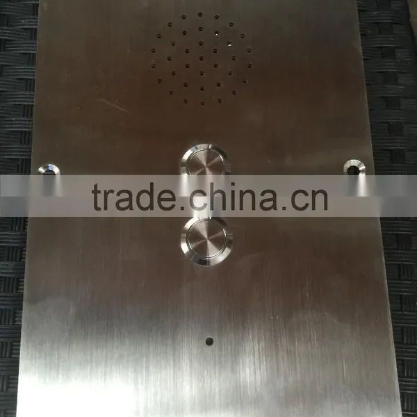 two button elevator phone IP Telephone VOIP version telephone Auto dial phone KNZD-09 elevator phone
