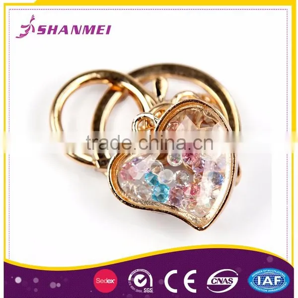 Free Sample Low Factory Price Cheap Fashion Heart Shape Keychain photo-6