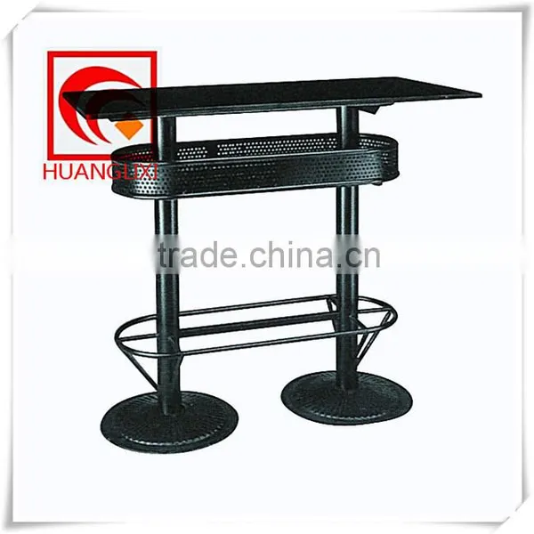 Black Cast Iron Bar Table Foot