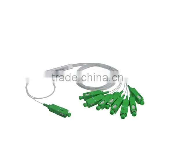 Mini Type SC APC Plc Splitter , 1*8 Ftth Network sc Fiber Optic Splitter photo-2