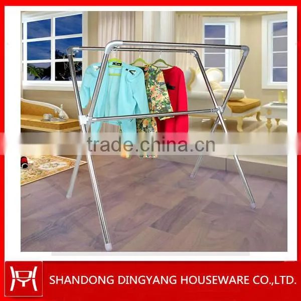 Telescopic Foldable Stainless Steel X-type Balcony Clothes Drying Rack photo-6